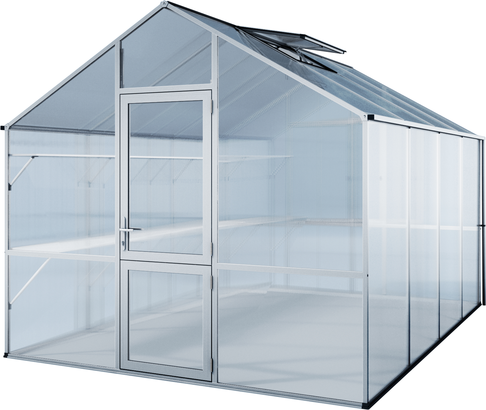 KGT Gewächshaus Lilie Typ IV-pressblank-2,97 x 4,29 m