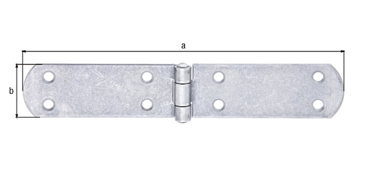 Alberts® Kistenband Edelstahl LxB 200x35x2 mm 