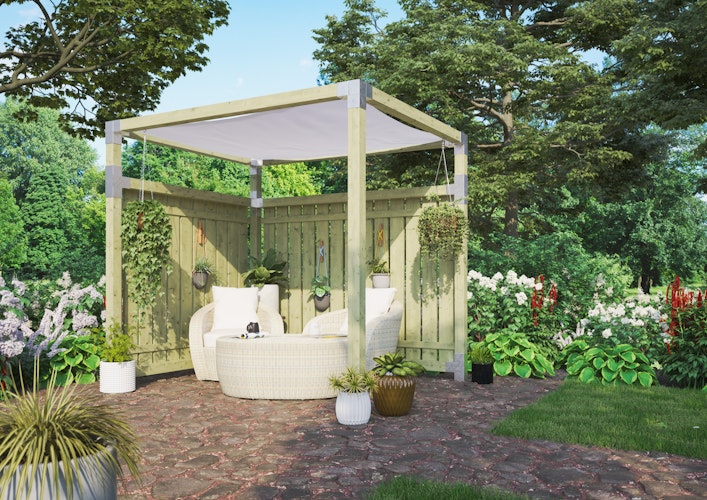 T&J QUATRO-Steckverbinder Mitte einfach, für 9 x 9 cm 30,5 x 20 x 9 cm