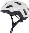 Vorschaubild Victoria Helm React LED 59-62 cm weiß, grau, schwarz