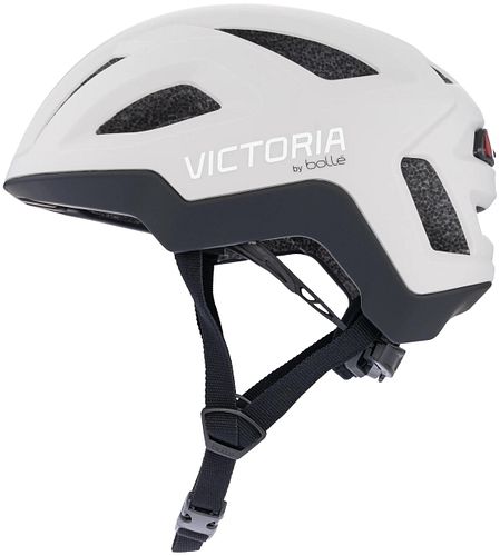 Victoria Helm React LED 59-62 cm weiß, grau, schwarz