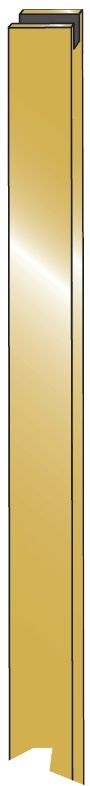 T&J Pfosten für Pergola 9 x 9 x 240 cm