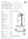 Griffwerk Glasschiebetürkomplettset Planeo Air Silent dichtschließend