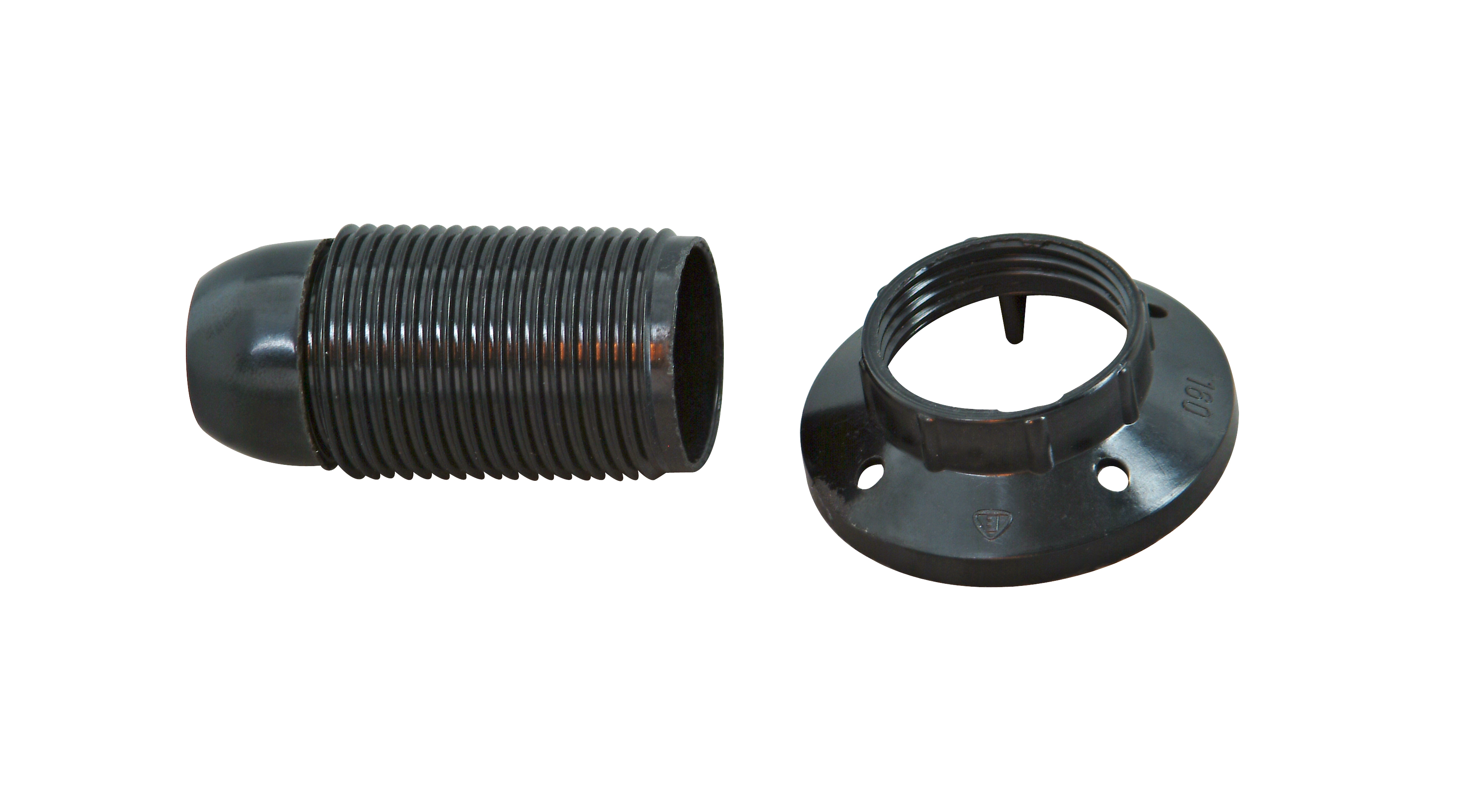 Kopp Isolierstoff-Fassung E14 schwarz