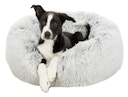 Vorschaubild TRIXIE Bett Harvey rund Ø 50 Centimeter weiß/schwarz Hunde- und Katzenbett