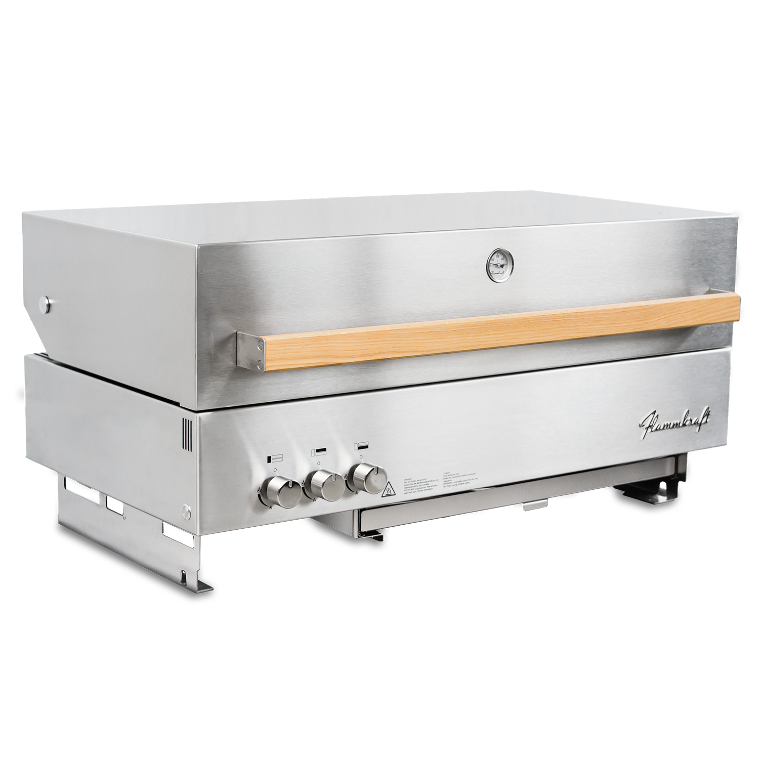 Flammkraft Gasgrill BLOCK D Einbaugrill / Built-in  (Gen.5) 