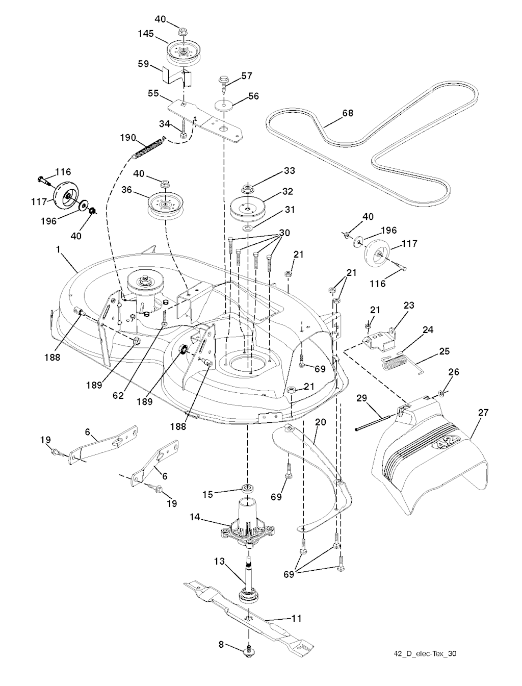 Explosionszeichnung Ersatzteile