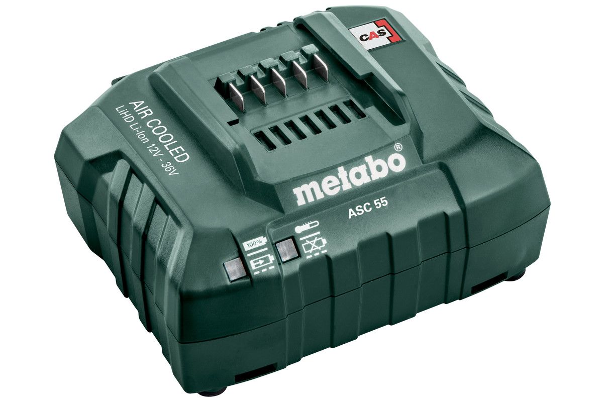 Metabo Universal-Schnellladegerät ASC 5512-36 V "AIR COOLED" EU
