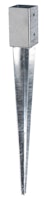 Alberts® Einschlaghülse 750mm für verschiedene Pfostenstärken