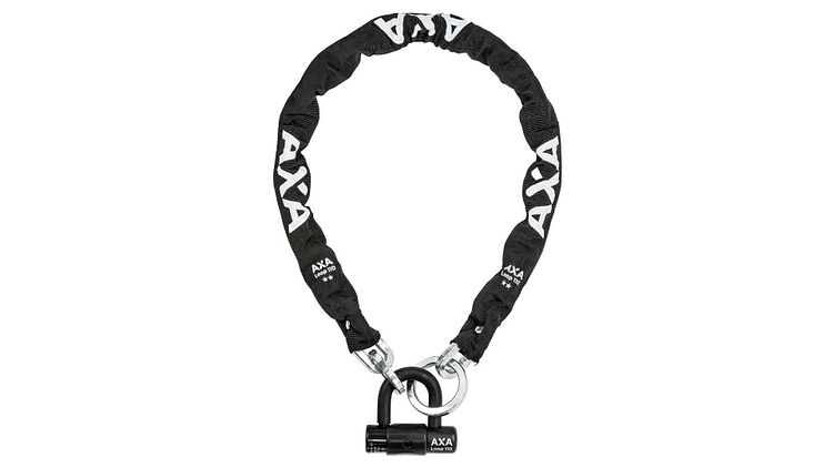 Axa Kettenschloss Loop 110 cm schwarz