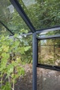 Juliana Gewächshaus Grand Oase anthrazit - 3 mm Sicherheitsglas - 25,6 m²