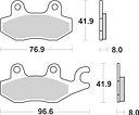 Vorschaubild SBS Bremsbelag 638LS Street Sinter