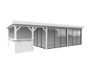 Vorschaubild Palmako Carport/Pavillon Connect Lenna 24,9 m² Set 419 Slide