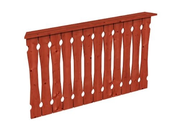 Skan Holz Brüstung Balkonschalung zu Pavillon Nice