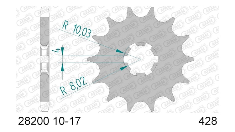 Afam Antriebsritzel 28200