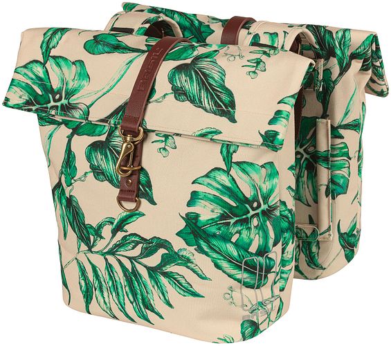 Basil Ever Green Doppeltasche 28 l beige