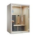 Vorschaubild Infraworld Infrarotkabine TrioSol Glas 145 Tanne VG inkl. 5-teiligem gratis Zubehörset