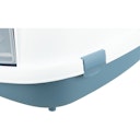 Vorschaubild TRIXIE Katzentoilette Primo XXL Top, mit Haube, 56 × 47 × 71 cm, blau/weiß