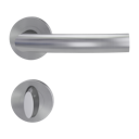 Vorschaubild Griffwerk Türgriff LORITA PROFESSIONAL Schraubrosette- Edelstahl matt