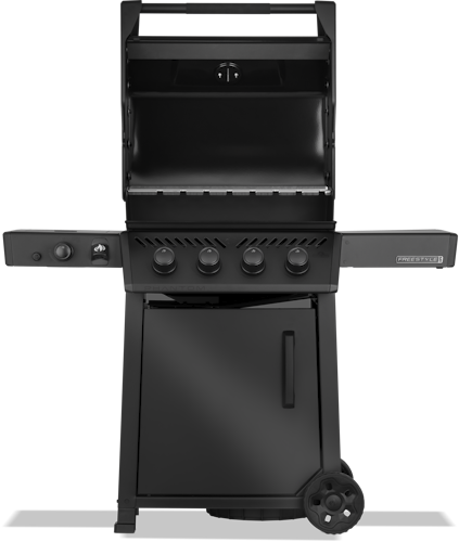 Napoleon Phantom Freestyle PRO 425, mit Edelstahl Rosten und Tür, Mattschwarz