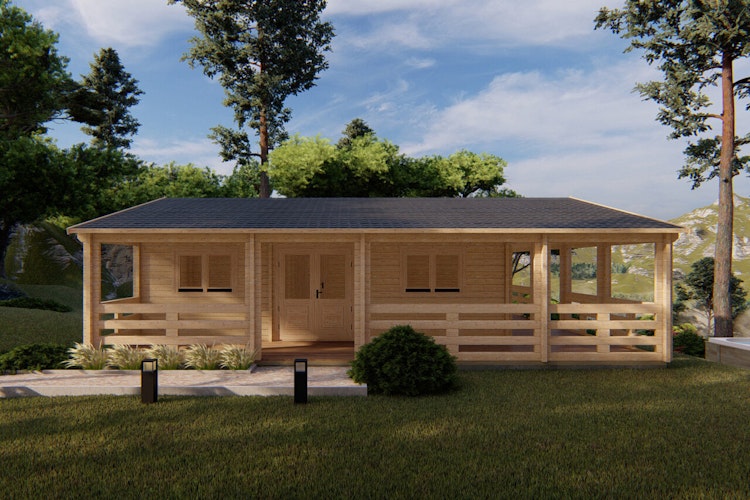 Wolff Finnhaus Ferienhaus Viborg 89 - 68 mm