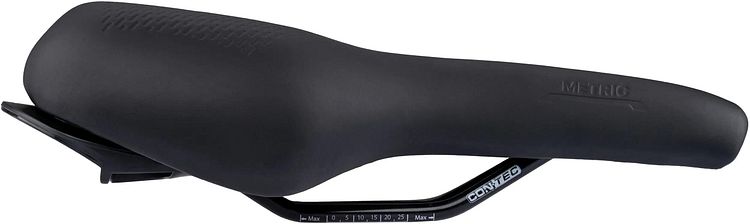 CONTEC Sattel Metric schwarz Maße (L x B) 275 x 155 mm
