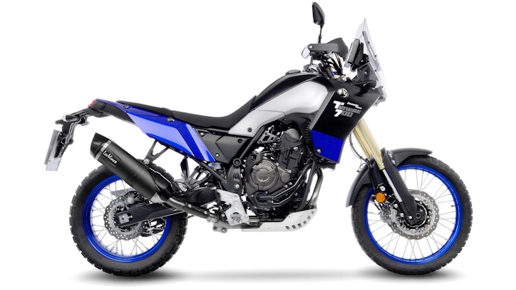 LeoVince SLIP-ON Edelstahl SBK LV ONE EVO Schwarz für YAMAHA TÉNÉRÉ 700