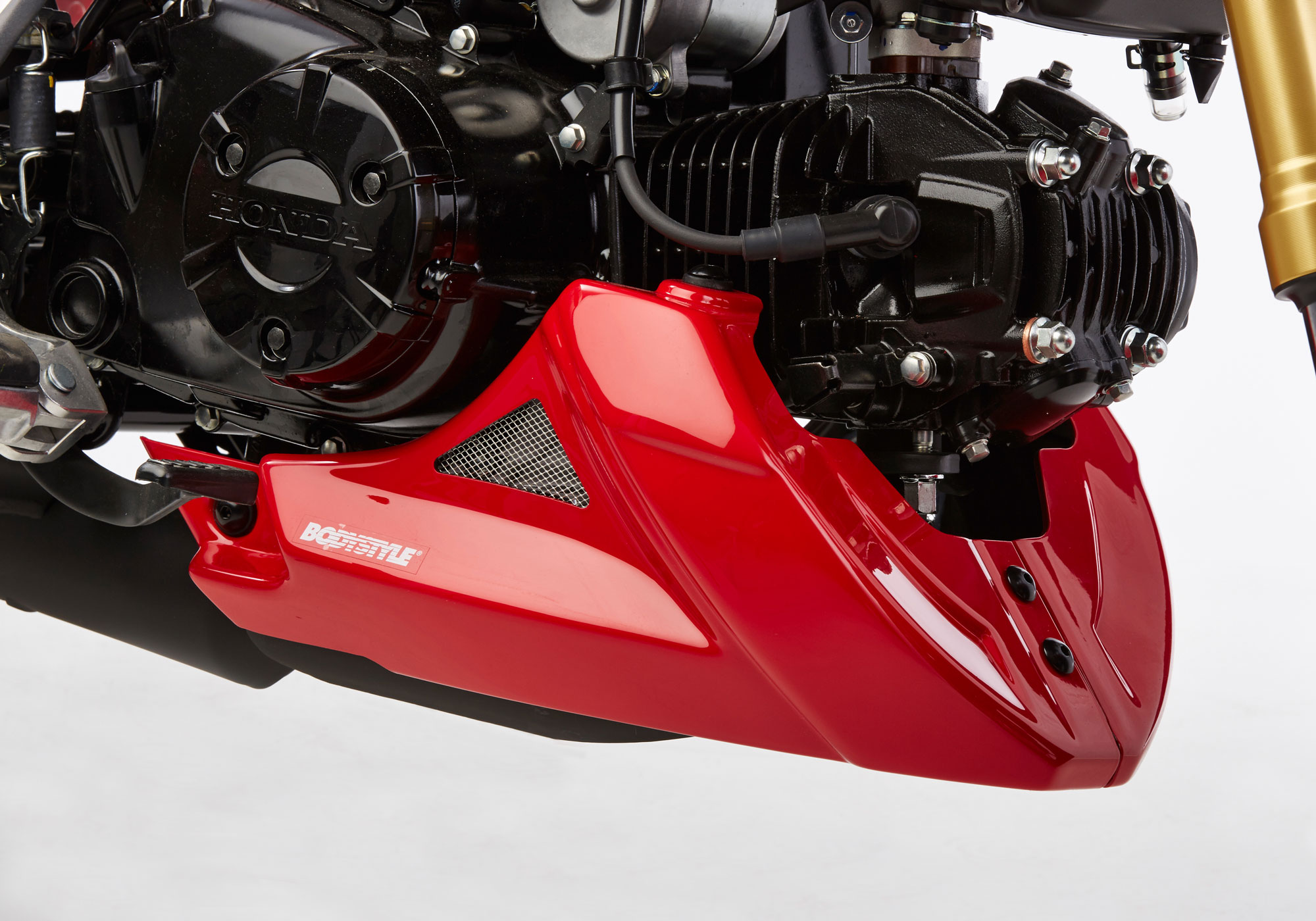 BODYSTYLE Sportsline Bugspoiler ABS Kunststoff unlackiert für HONDA MSX125