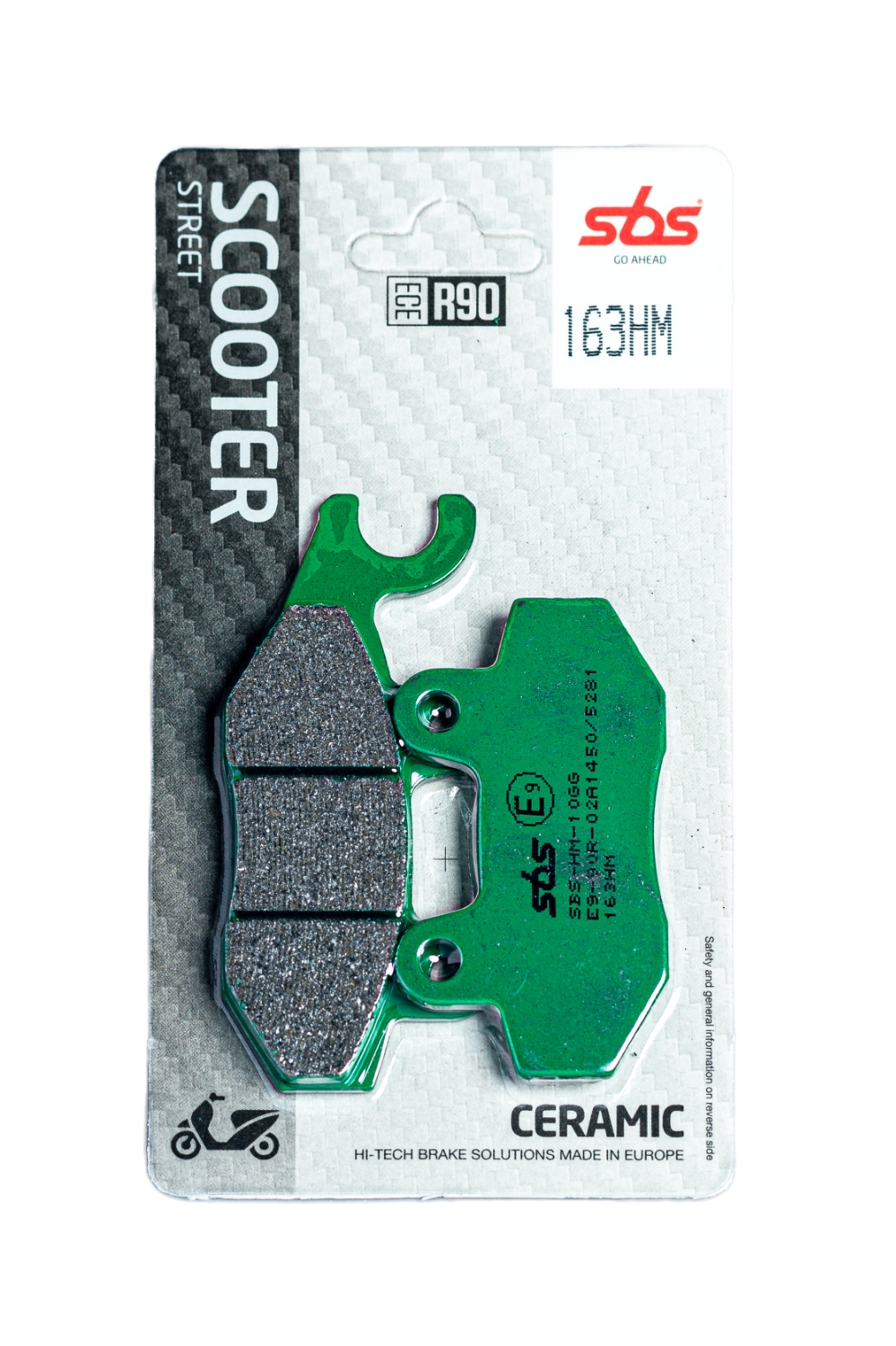 SBS Scooterbelag 163HM Street Ceramic