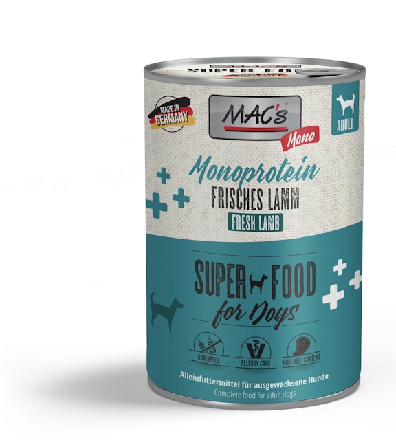 MAC's Dog MONO Sensitive 400g Dose HundenassfutterVorschaubild