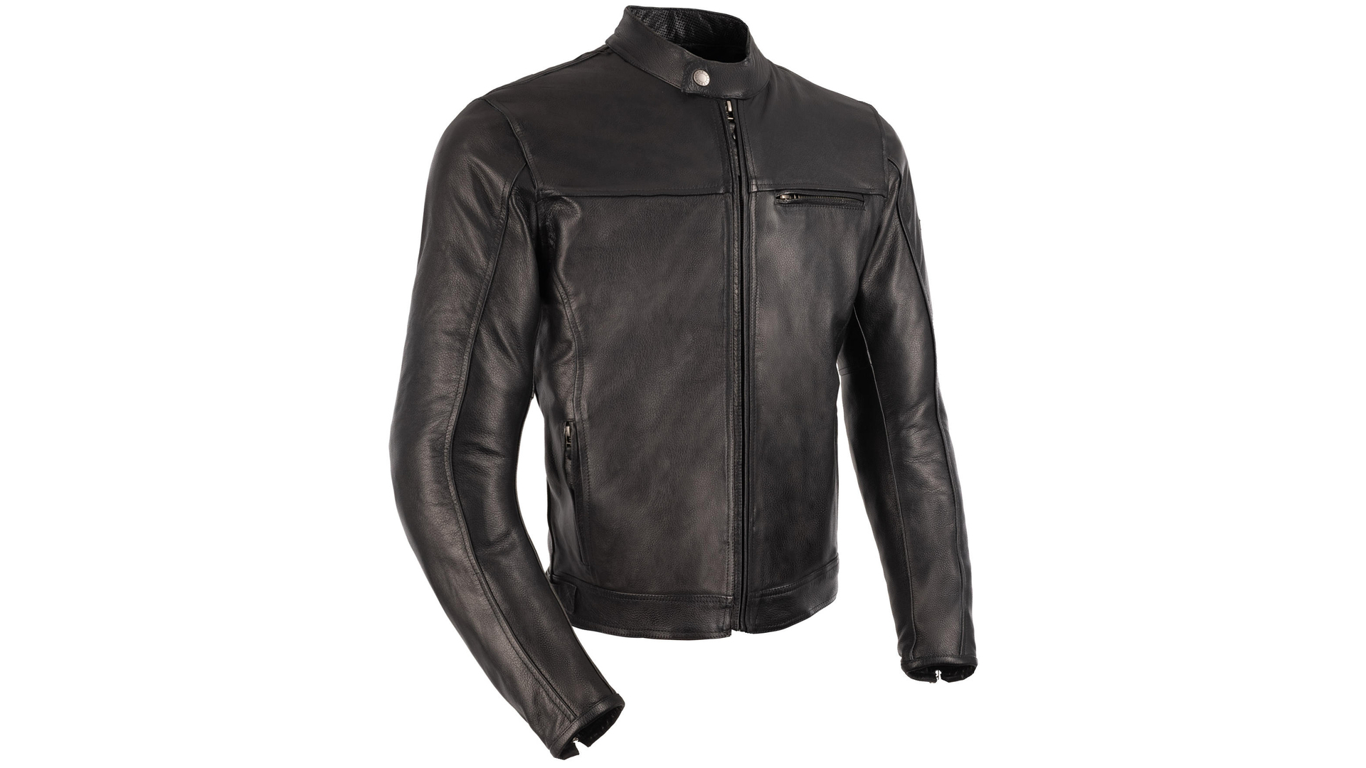 Oxford Walton 2.0 Lederjacke, schwarz, Gr. S Herren