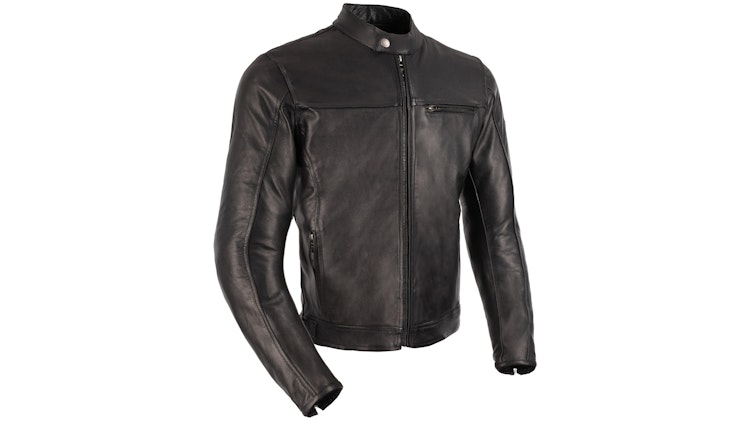  Oxford Walton 2.0 Lederjacke, schwarz, Gr. XL Herren 