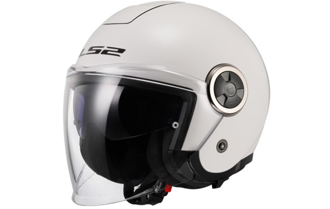 LS2 Jethelm OF620 Classy II L Weiß Solid