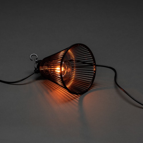 Konstsmide Ganzjahresbeleuchtung  LED Biergartenketten System Erweiterung 2