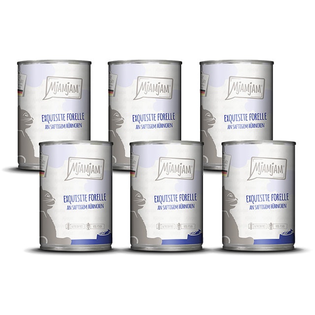 MJAMJAM Leckere Mahlzeit 400g Dose KatzennassfutterVorschaubild