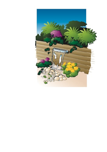 Ubbink Design Wasserfall Niagara 30/60/90 inkl. LED Leiste