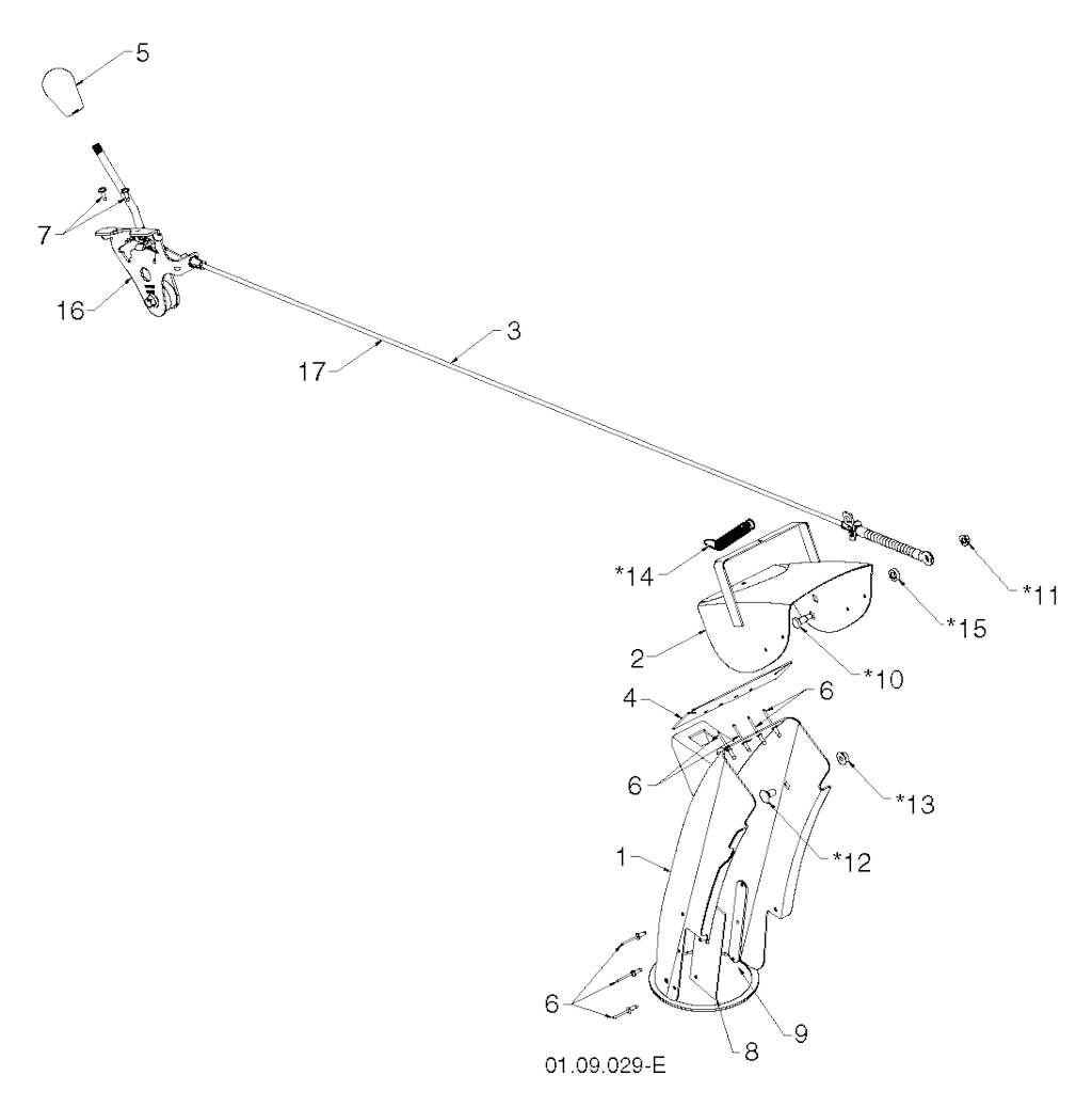 Explosionszeichnung Ersatzteile
