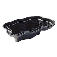 Ubbink Teichschale Iris SV Fertigteich-HDPE - H65 x 320 x 185 cm schwarz