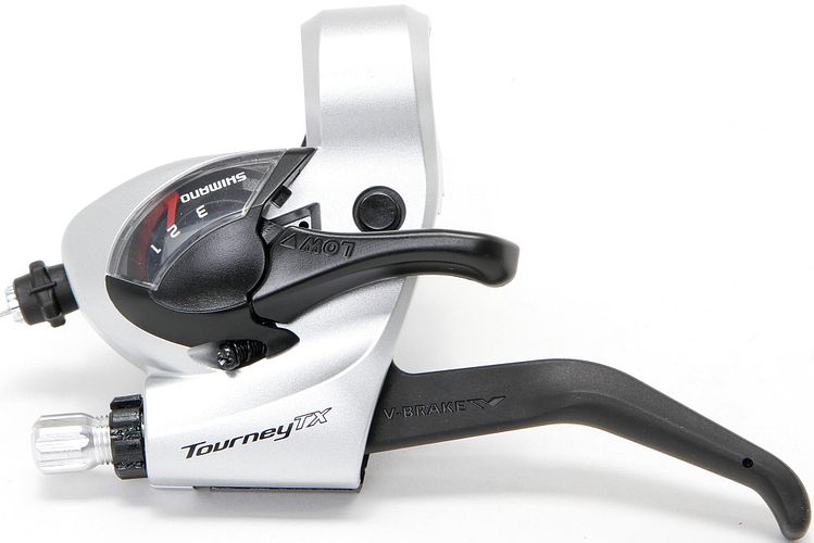 Shimano Schalt-/Bremshebel Tourney TX ST-TX 800 3-fach links silber