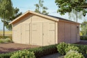 Vorschaubild Skan Holz 45 mm Garage Holzgarage Varberg 1/2/3