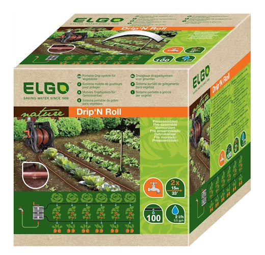 Vitavia transportables Tropfersystem Drip 'n Roll 2 x 15 m