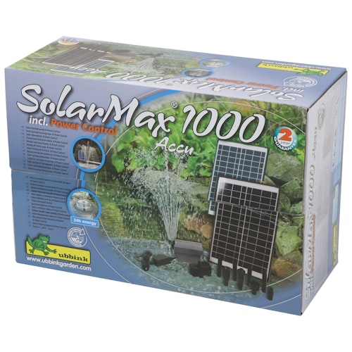 Ubbink Springbrunnenpumpe SolarMax 1000 Accu