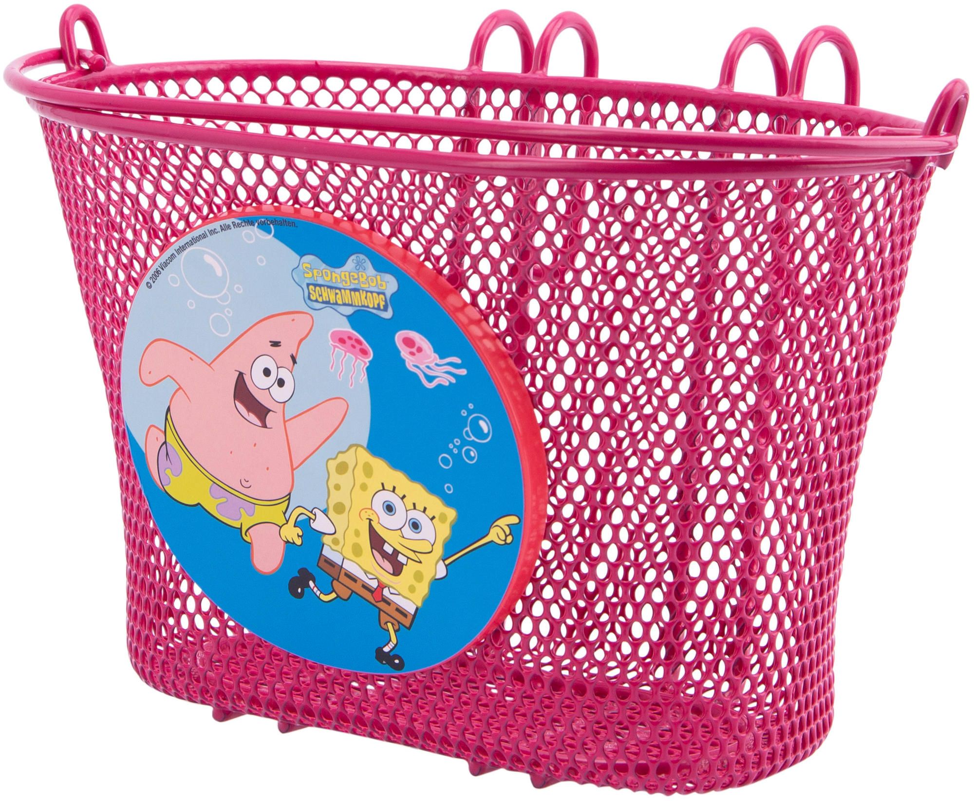 Bike Fashion Kinderkorb Spongebob farblich sortiert pink und lila