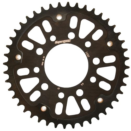 Supersprox Stahl-Kettenrad 525 44Z (Schwarz)