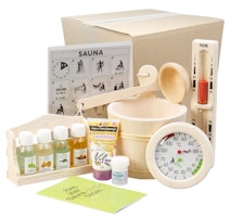 Eliga Sauna-Zubehör-Set "All-in" 12-teilig