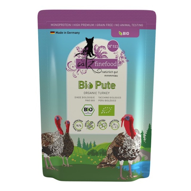 catz finefood Bio 12 x 85g KatzennassfutterVorschaubild