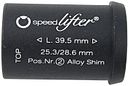 Vorschaubild by,schulz Reduzierhülse Speedlifter 25,4 mm schwarz 39,5 lang