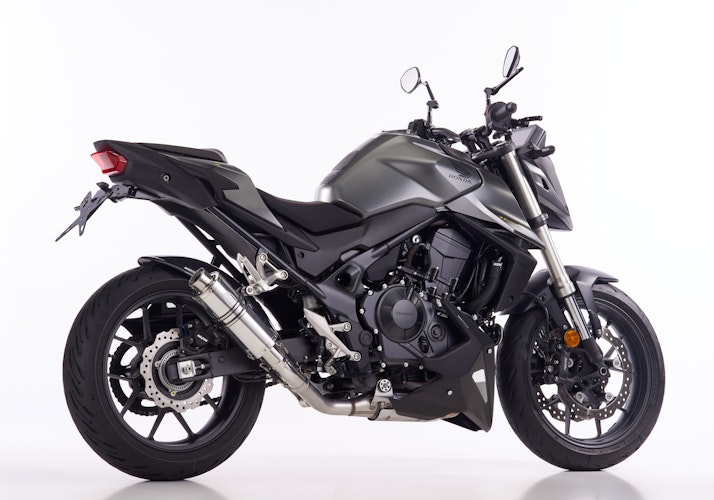 Hurric SLIP-ON Schalldämpfer Supersport Aluminium poliert für HONDA CB750 Hornet