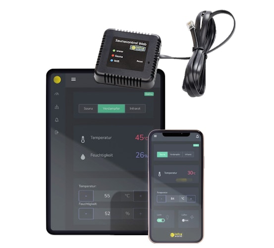 Infraworld Saunacontrol Web