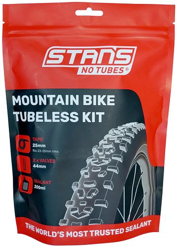 Stan's Felgenband MTB Tubeless-Kit 25 mm schwarz